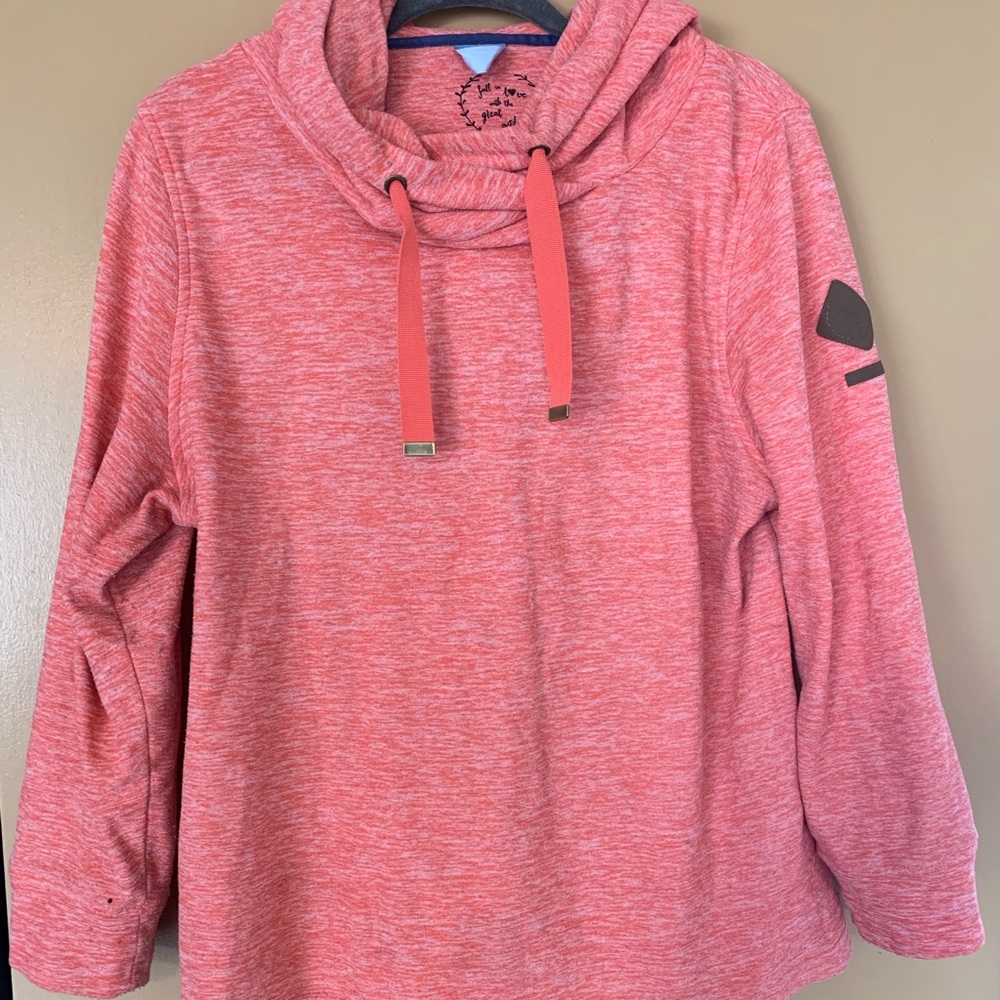 Coral sweater